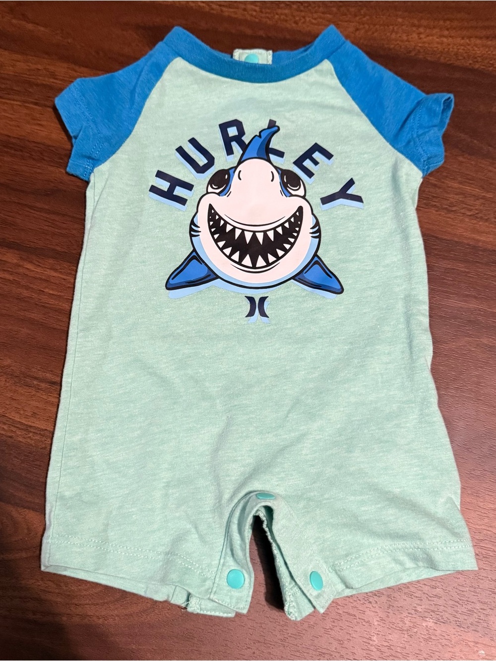 Baby boy Hurley romper